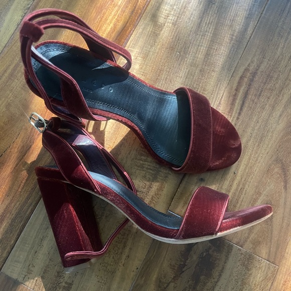 Sandro velvet heels - Picture 2 of 5